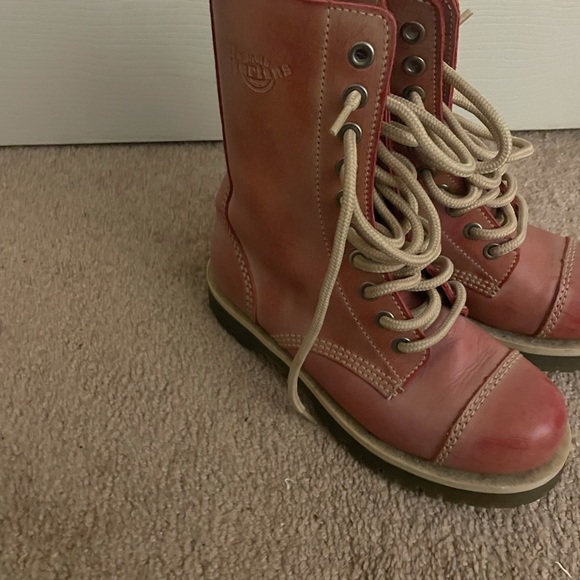 Bubblegum Pink Dr. Martens - Picture 3 of 7